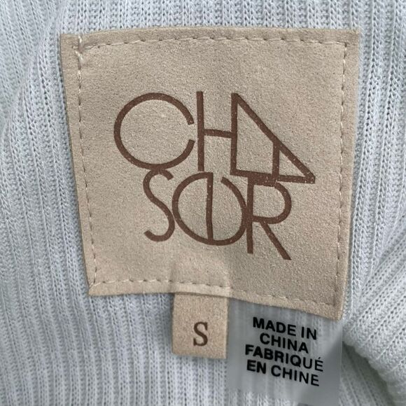 CHASER RIBBED OFF DOUBLE V TANK MIDI DRESS JASMINE. Size Small. NWT - Picture 6 of 6